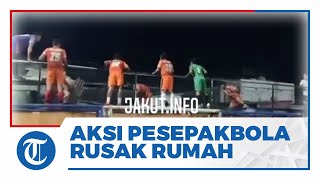 Viral Video Aksi Pemain Sepak Bola di Lapangan Muara Angke Rusak Rumah, Ini Penjelasan Pengelola