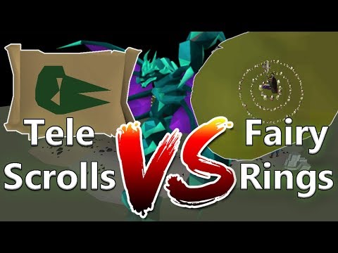 Zulrah Teleport Scrolls Vs Fairy Ring Shortcut (You'll Be Surprised)