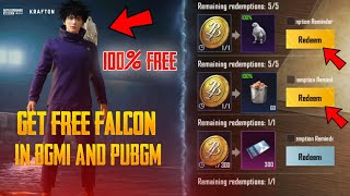 Free Falcon 😱 Get Free Falcon Companion In BGMI & PUBG Mobile | Falcon Event in BGMI | 1.9 Version