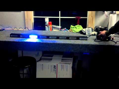 Phaser 8 LN6 LED Warning Stick w/ Whelen TACTLD1 Traffic Advisor - CPS Authority