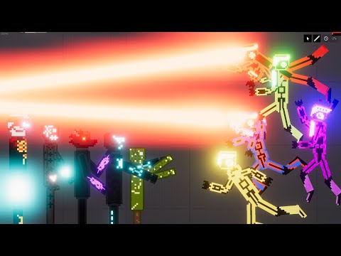 HI-Tech Soldier vs All Monsters │ PEOPLE PLAYGROUND