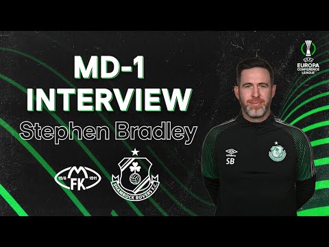 Thumbnail for Stephen Bradley l Pre Match Interview v Molde l UEFA Europa Conference League l 5 October 2022 by Stephen Bradley