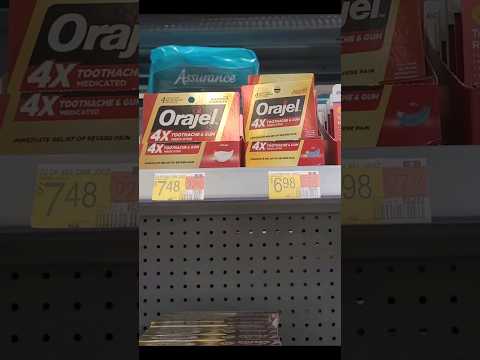 Orajel Toothache And Gum Medicine