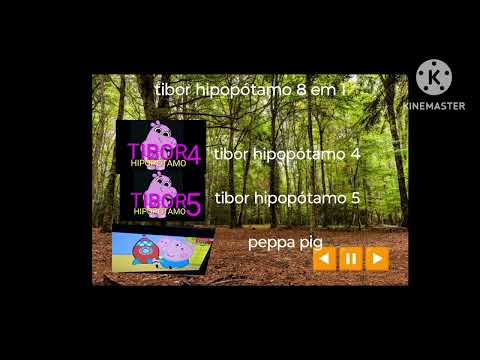 Menu dvd TIBOR hipopótamo 8 em 1