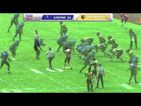 Div 2 Final - BritBowl 2012 -- Sheffield Predators v Peterborough Saxons -- 25th August 2012