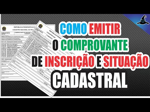 Como EMITIR o COMPROVANTE de INSCRIÇÃO e SITUAÇÃO CADASTRAL!!!