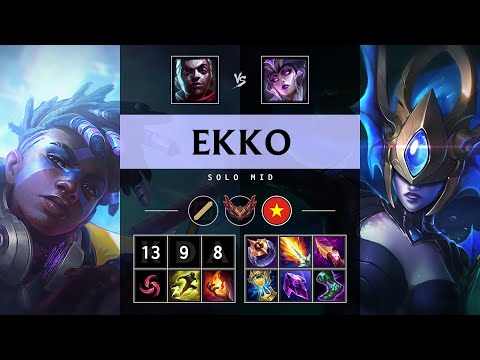 Ekko Mid vs Syndra - VN Grandmaster Patch 25.14