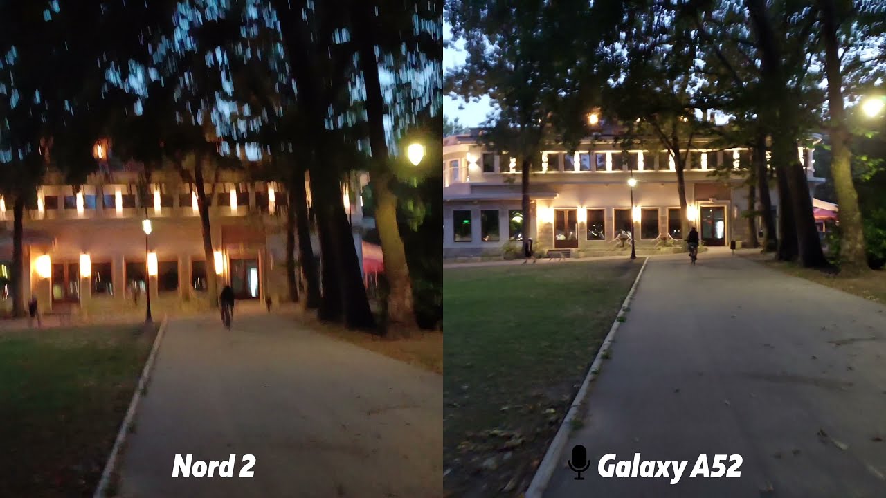 OnePlus Nord 2 vs Samsung Galaxy A52: Camera Comparison, video test