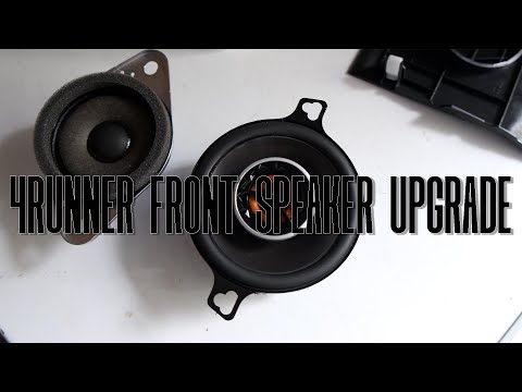5th Gen Toyota 4Runner Front Dash 3.5” Speaker Upgrade