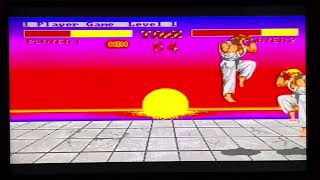 Fighting Warriors Amiga CD32 demo gameplay on real hardware. 