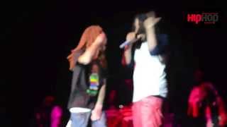 Exclusive: Kayo Redd Performs Live on Stage with His Brother Waka Flocka