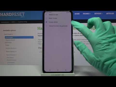 Vibration Settings – ASUS ZenFone 8 Flip and Vibration Mode Managing