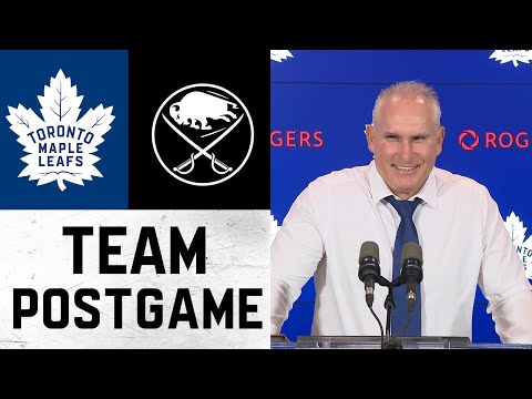 Maple Leafs Full Media Availability | Post Game vs Buffalo Sabres | October 25, 2025