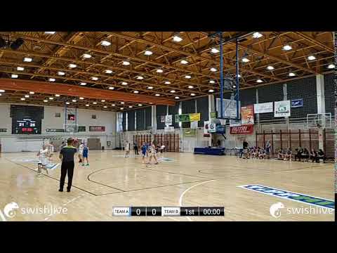 Komló Kupa 2021 - Komló Sport KK u18 - ASE Paks u18 I. félidő - 2021.09.25. - 56-80