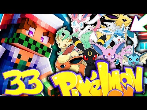 Minecraft ITA | LE 8 EVOLUZIONI DI EEVEE E MASTERBALL INASPETTATA! - Pixelmon GX EP.33
