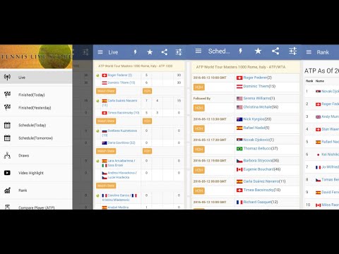 Live Tennis Rankings / LTR APK for Android Download