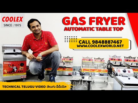 Heavyduty 6 & 6 ltr Double Tank Deep Oil Fryer