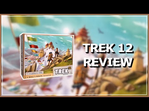 Trek 12 Review - A Roll & Write With Secret Envelopes!