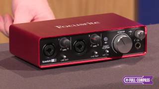 Focusrite Scarlett 2i2 (2nd Gen) 2x2 USB 2.0 Audio Interface Overview | Full Compass