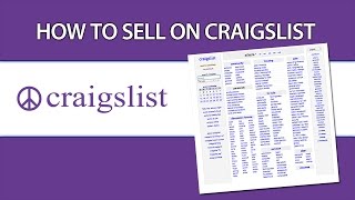 How To Sell On Craigslist - Tips And Tricks