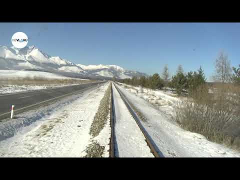 Trať ŽSR 185 Studený Potok  - Tatranská Lomnica