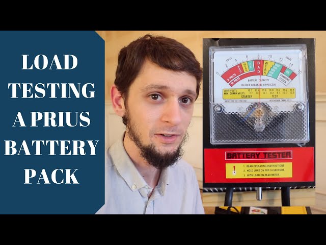 How To Load Test Prius Hybrid Battery