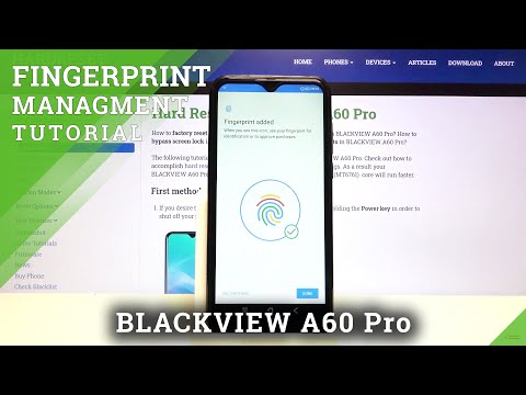 How to Add Fingerprint to BLACKVIEW A60 Pro – Change Screen Lock Method
