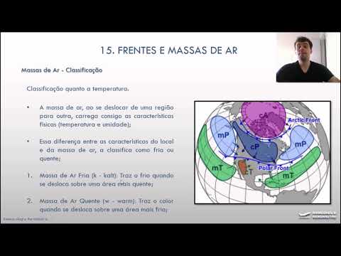 AULA 15 - FRENTES E MASSAS DE AR - METEOROLOGIA AERONÁUTICA - PILOTO PRIVADO DE AVIÃO