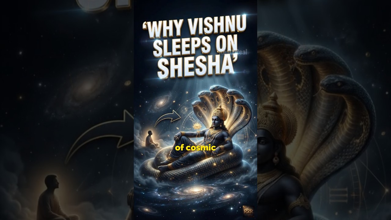Why Lord Vishnu Sleeps on Shesha Naag | Vishnu Purana & Cosmic Secret Explained | Real2Real