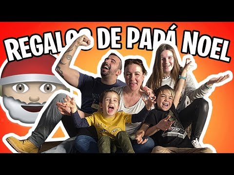 FAMILIA abriendo REGALOS DE PAPÁ NOEL + ¿Las EX NOVIAS de PAPÁ?