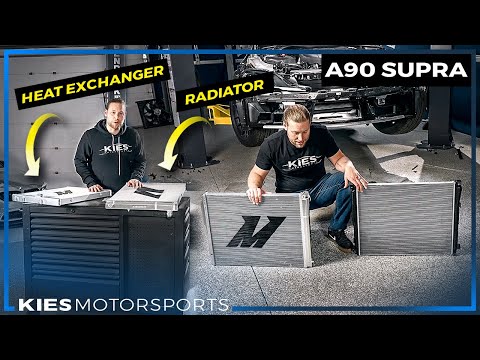 Full DIY: Mishimoto Heat Exchanger/Radiator Upgrade /// A90 Supra