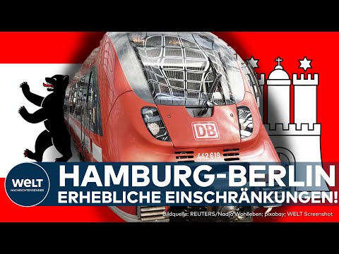 DEUTSCHE BAHN: Starke Einschränkungen! Strecke zwischen Hamburg und Berlin für vier Monate gesperrt