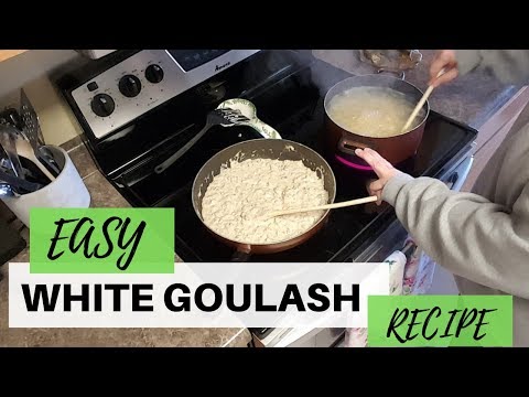 Beef Goulash Recipe White Goulash Easy Ground Beef...