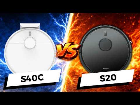 Xiaomi S40C vs S20 | Qual é o Melhor Robô Aspirador? Comparativo Completo e Atualizado 2026!