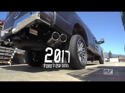 2017 Ford F-250 6.7L Power Stroke with Magnaflow Dual Exhaust