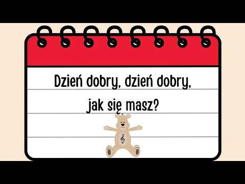 Rytmisiowe Piosenki | ✋DZIEŃ DOBRY✋ | Piosenka na powitanie