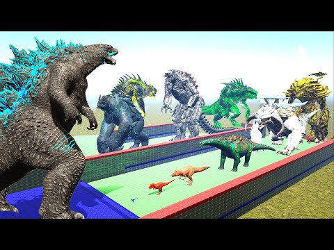 GODZILLA DEATHRUN! | ARK DINOSAURS & BOSSES🦖 | Cantex
