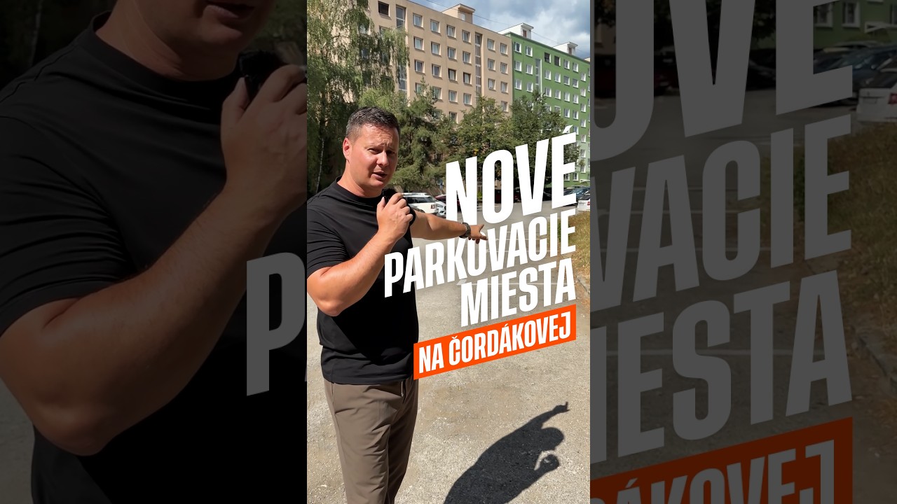 Náhľadový obrázok Na KVP pokračujeme v budovaní nových parkovacích miest!