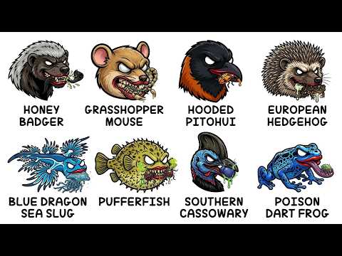 10 Animals That Eat Poison Like It's Lunch