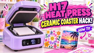 H17 Phone Case Heat Press | I Tried This Sublimation Hack & It Worked! 😱