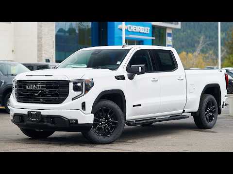 2026 GMC Sierra 1500 Crew Cab Standard Box 4-Wheel Drive Elevation in White for sale at Salmon Arm Chevrolet Buick GMC in Salmon Arm, BC