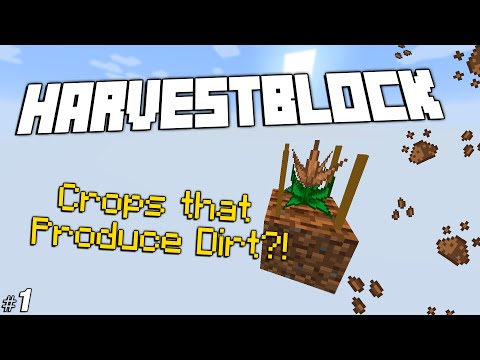 "Harvestblock" Modpack Let's Play #1
