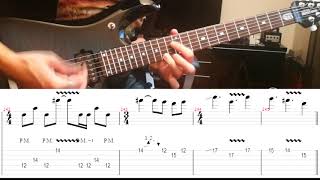 Seventh Dimension - Elysium (Guitar playthrough w/ Tabs)