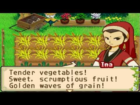 harvest moon ds cute nintendo ds rom