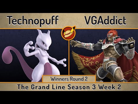 GL S3W2 | Technopuff (Mewtwo) vs VGAddict (Ganondorf) | Winners Round 2 | SSBU Ultimate Tournament