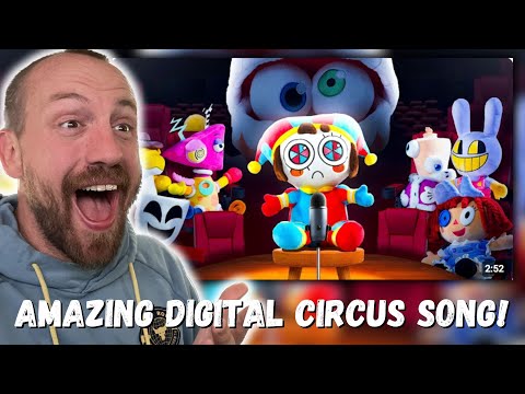 THIS IS AMAZING!!! A Very Special Amazing Digital Circus Song (REACTION!!!)