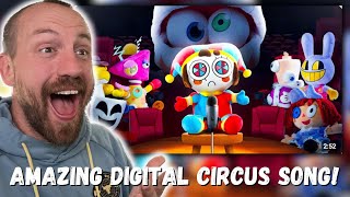 THIS IS AMAZING!!! A Very Special Amazing Digital Circus Song (REACTION!!!)