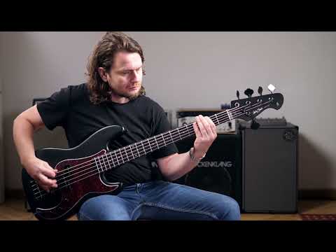 Harley Benton PJ 5 SBK + Distortion