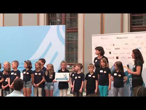 Grundschule Moorriem: Preisverleihung Energiesparmeister 2019 in Berlin