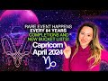 CAPRICORN April 2024. MASSIVE Eclipse Reset + Rare Once in 84 Years Cosmic Event Unlocks Yr FORTUNE!